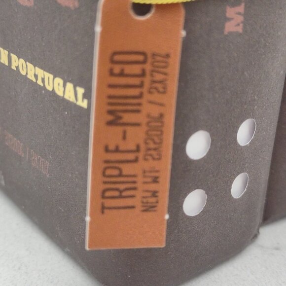 Scented Bar Soap Cedarwood Triple Milled Made In Portugal - 2x 7 oz - Picture 3 of 10